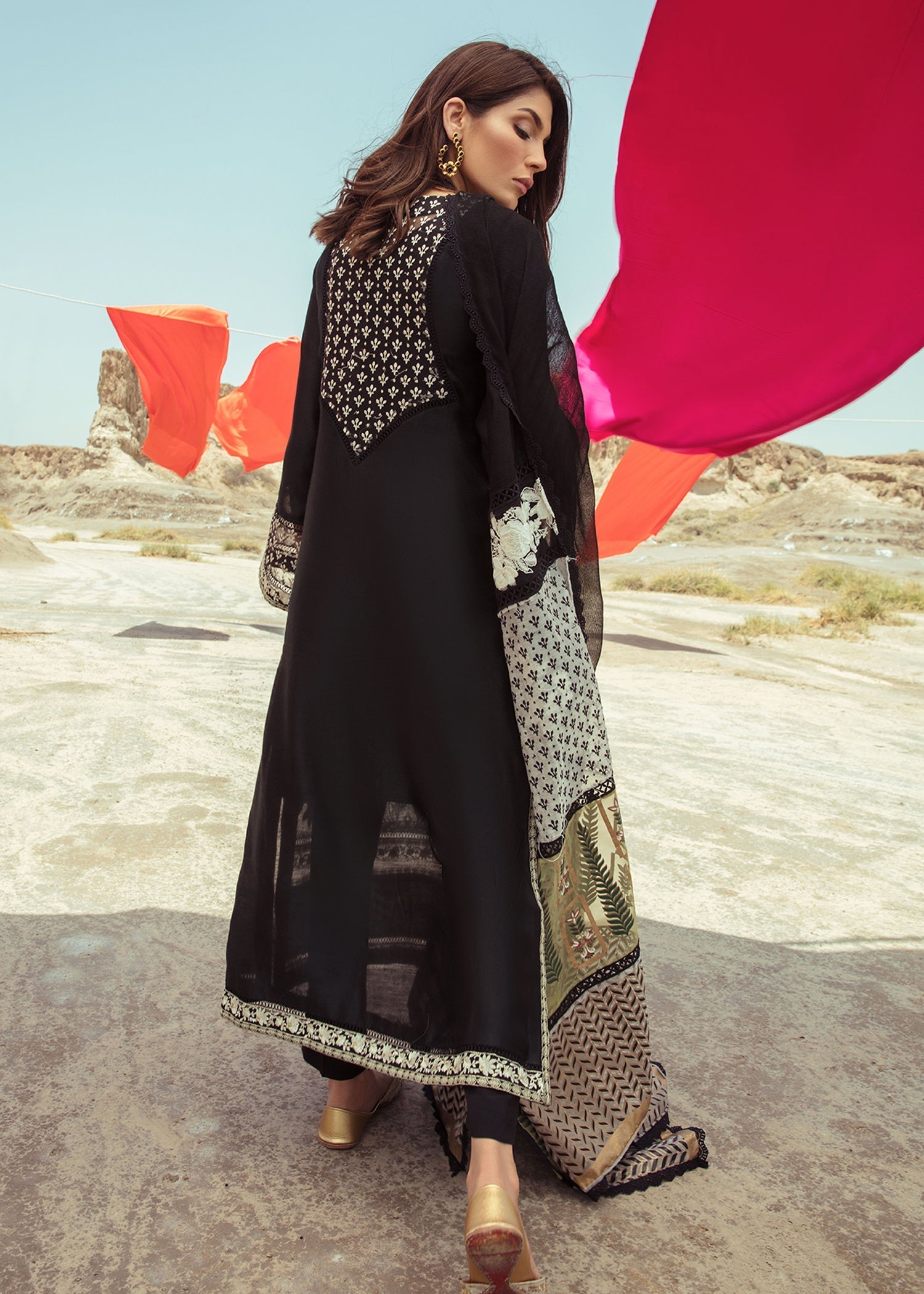 Saira Shakira | Luxury Pret | Black Beauty