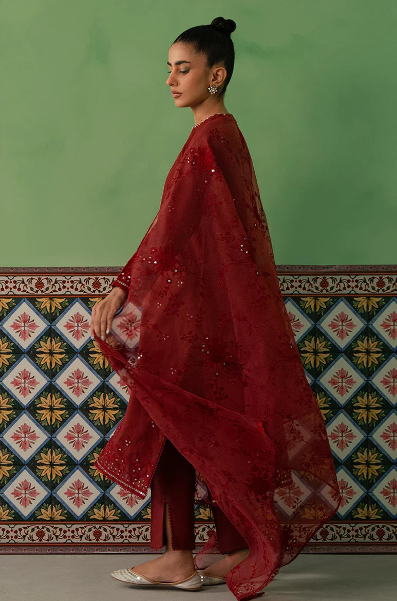 Cross Stitch | Mahiri Embroidered Collection | ROSE FLORINE