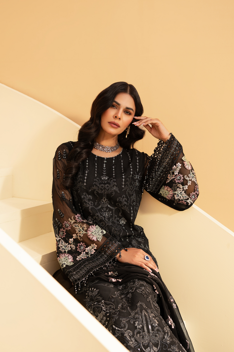 Lavish Premium | Nikhaar Formals | RAISIN BLACK