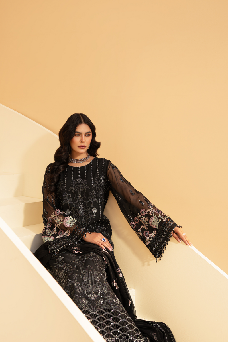 Lavish Premium | Nikhaar Formals | RAISIN BLACK