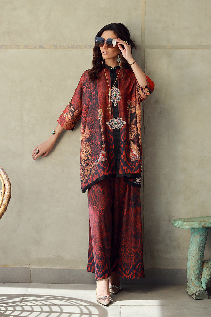 Wardha Saleem | Luxury Pret Fusion Wear | HAZEL (2PC)