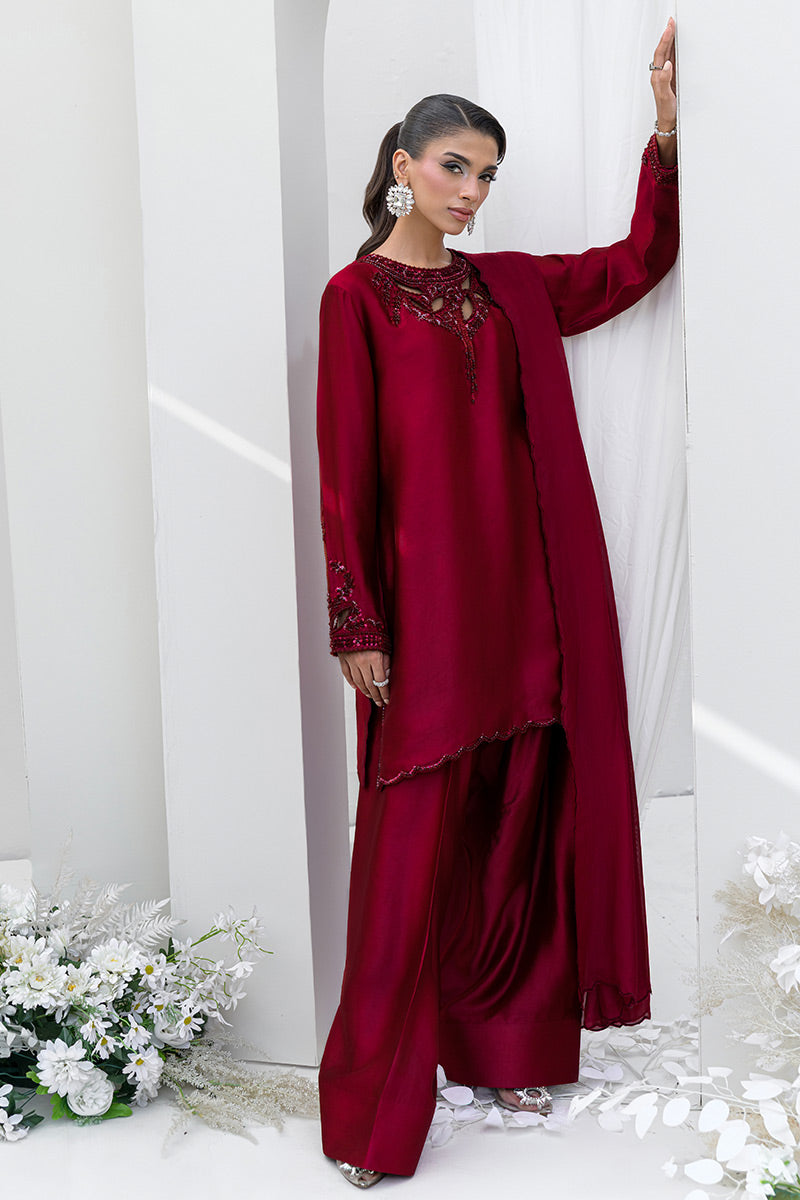 Chic Ophicial | Aarzu Luxe Pret | Ruby Veil