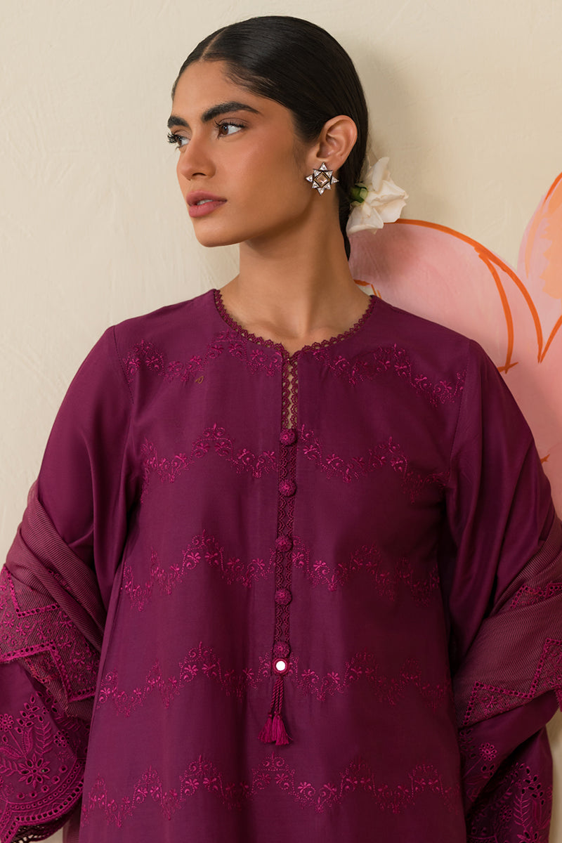 Cross Stitch | Chikankari Lawn Collection | P-07