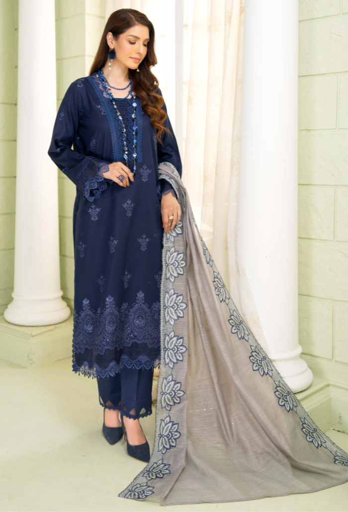 Humdum | Baad e Baharan Lawn | Baad e Baharan - D03