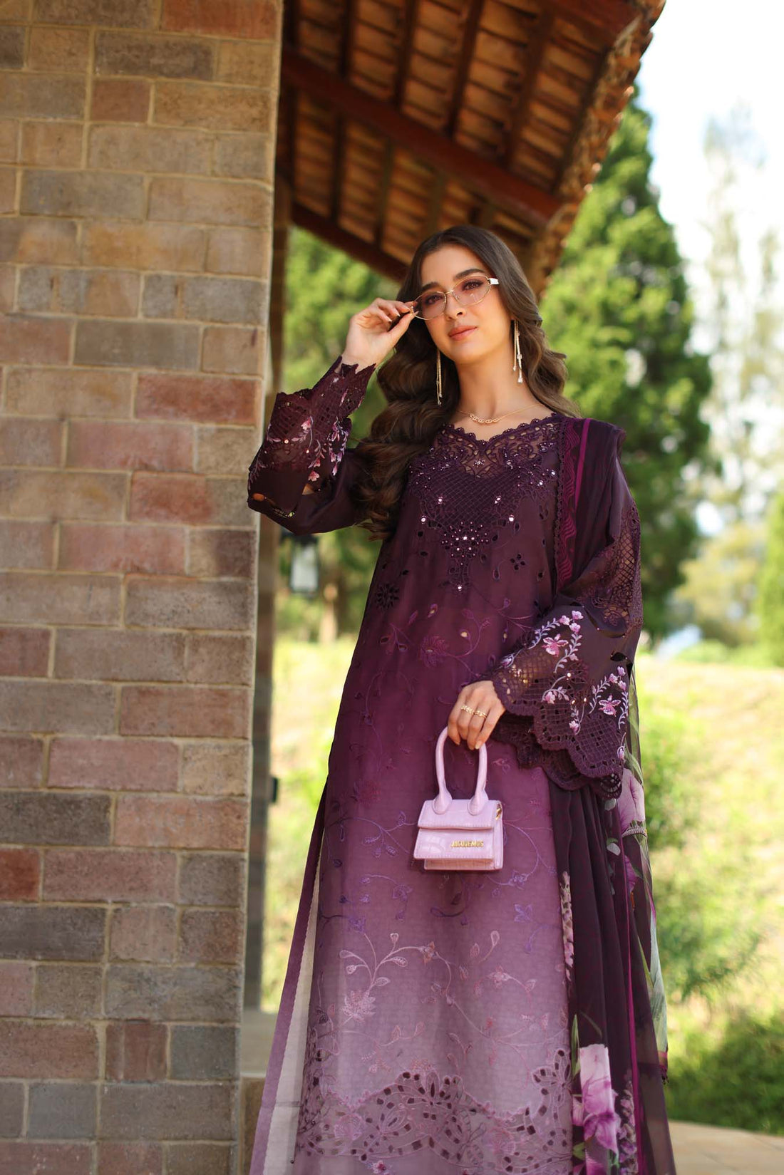 Saadia Asad | Luxury Eid Schiffli Laserkari 26 | D4 - B - Seraphine