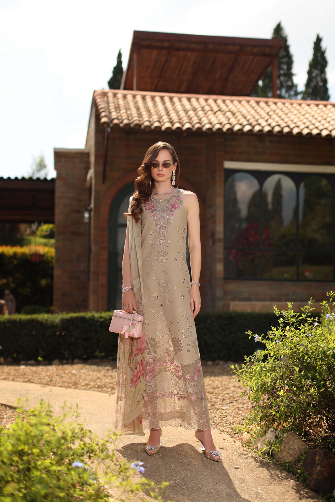 Saadia Asad | Luxury Eid Schiffli Laserkari 26 | D9 - B - Velisse
