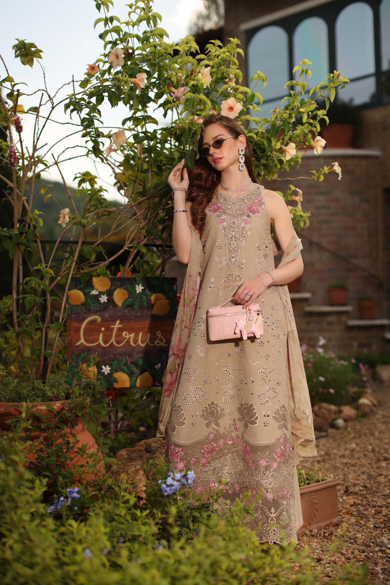 Saadia Asad | Luxury Eid Schiffli Laserkari 26 | D9 - B - Velisse