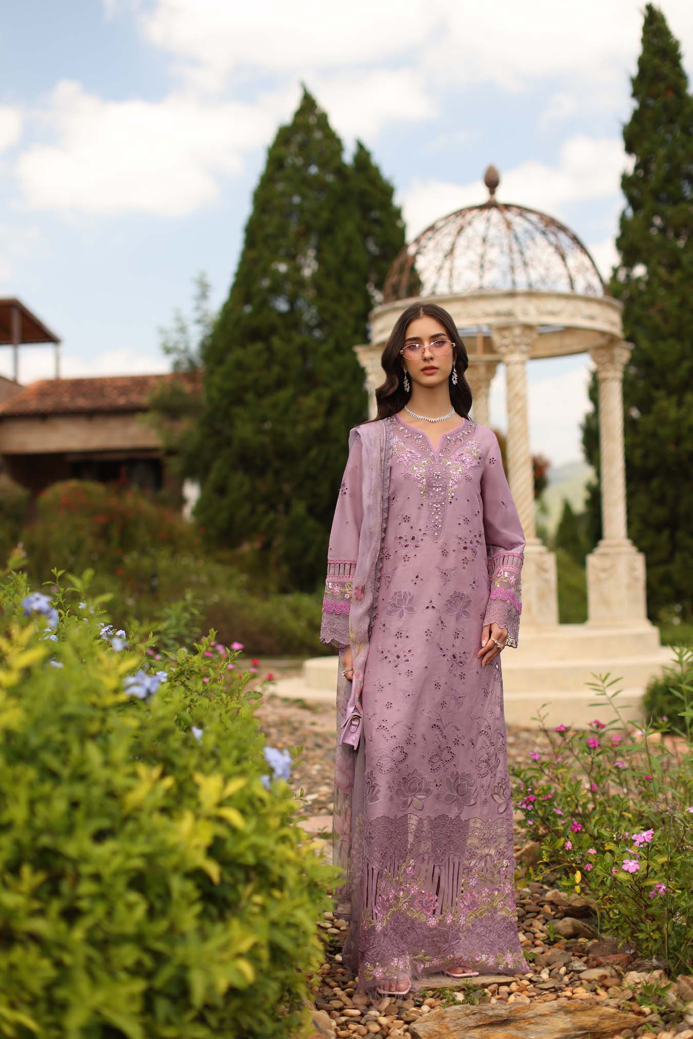 Saadia Asad | Luxury Eid Schiffli Laserkari 26 |D9 - A - Velisse