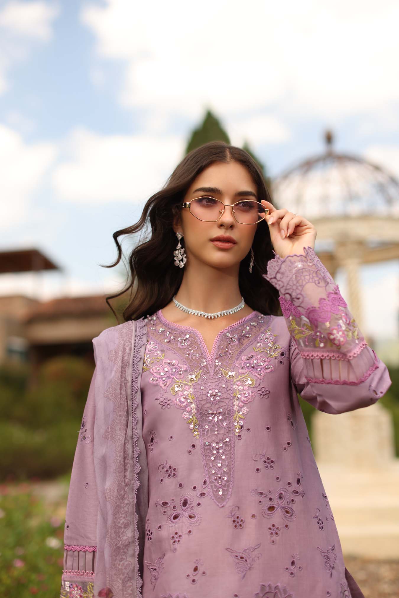 Saadia Asad | Luxury Eid Schiffli Laserkari 26 |D9 - A - Velisse