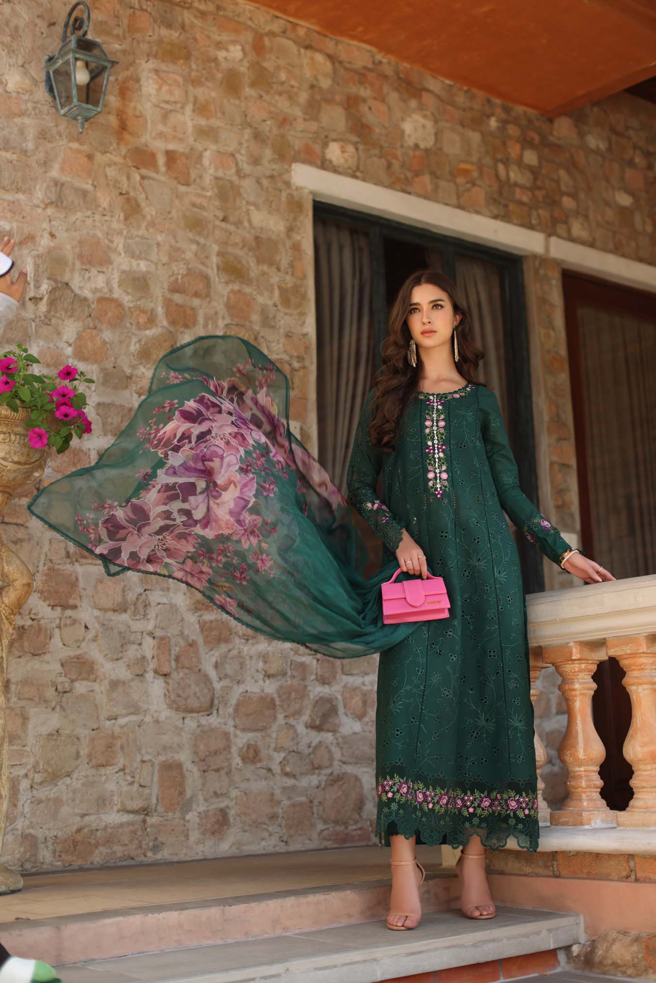 Saadia Asad | Luxury Eid Schiffli Laserkari 26 | D1 - A - Sorina