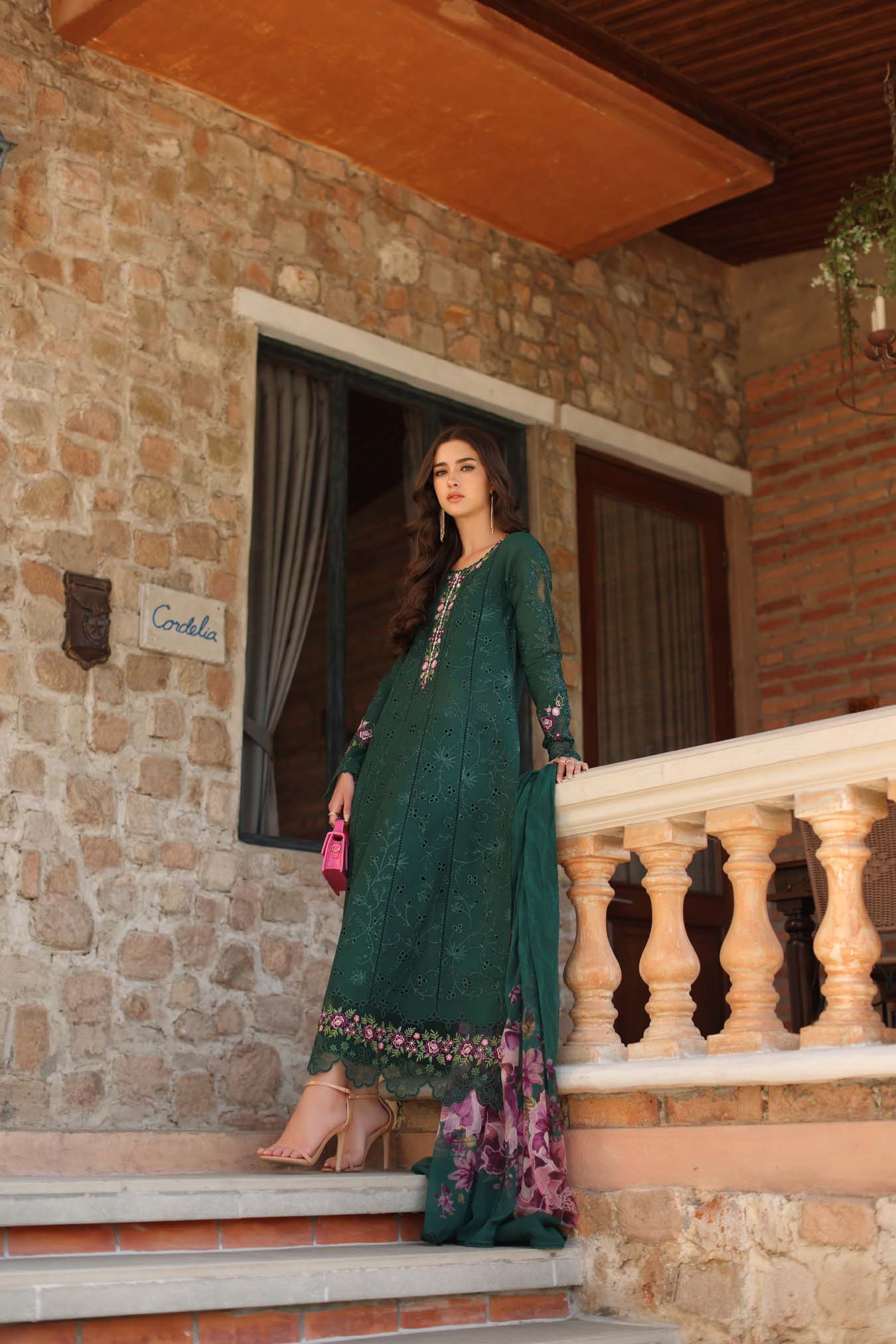 Saadia Asad | Luxury Eid Schiffli Laserkari 26 | D1 - A - Sorina