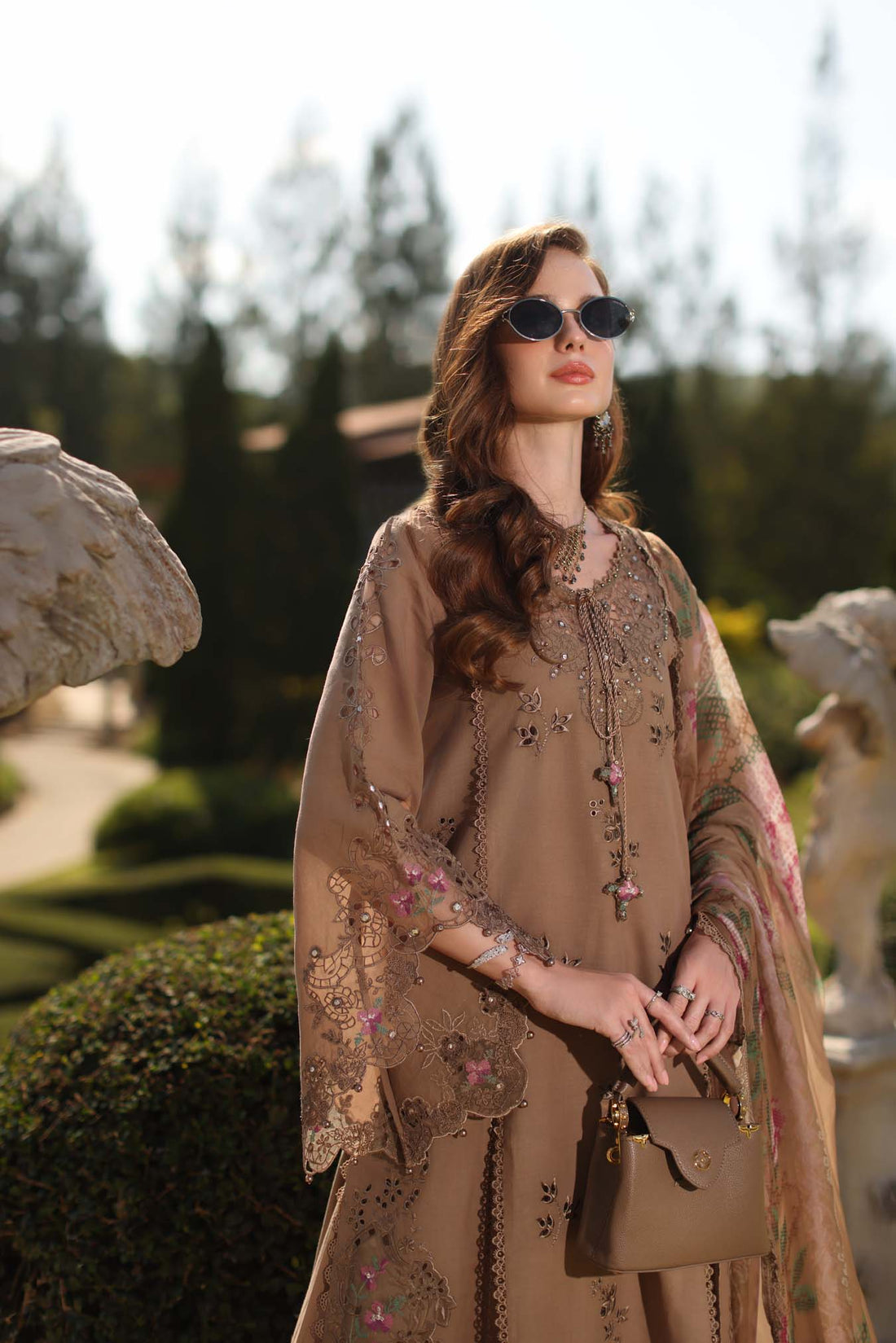 Saadia Asad | Luxury Eid Schiffli Laserkari 26 | D8 - A - Selene
