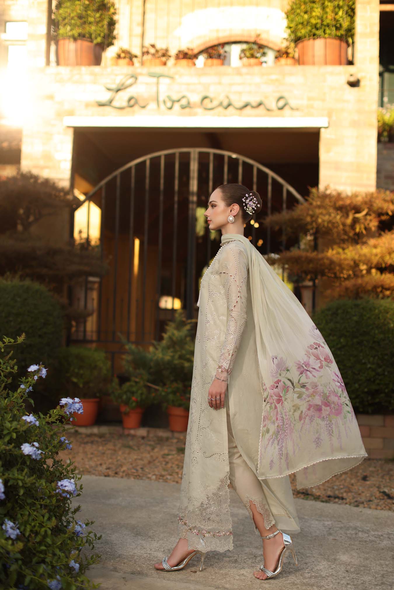 Saadia Asad | Luxury Eid Schiffli Laserkari 26 | D2 - B - Aloura