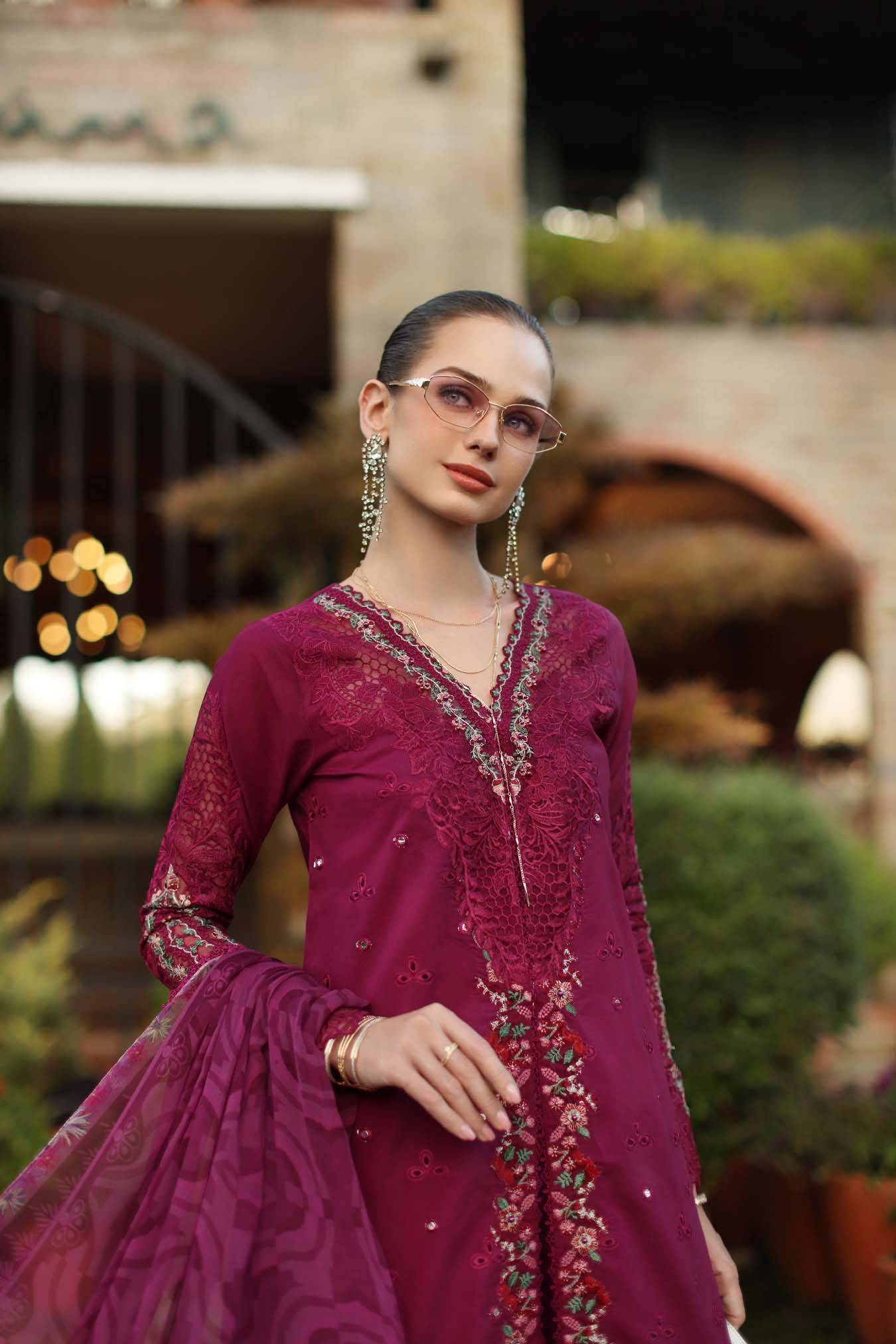 Saadia Asad | Luxury Eid Schiffli Laserkari 26 | D6 - A - Zelina