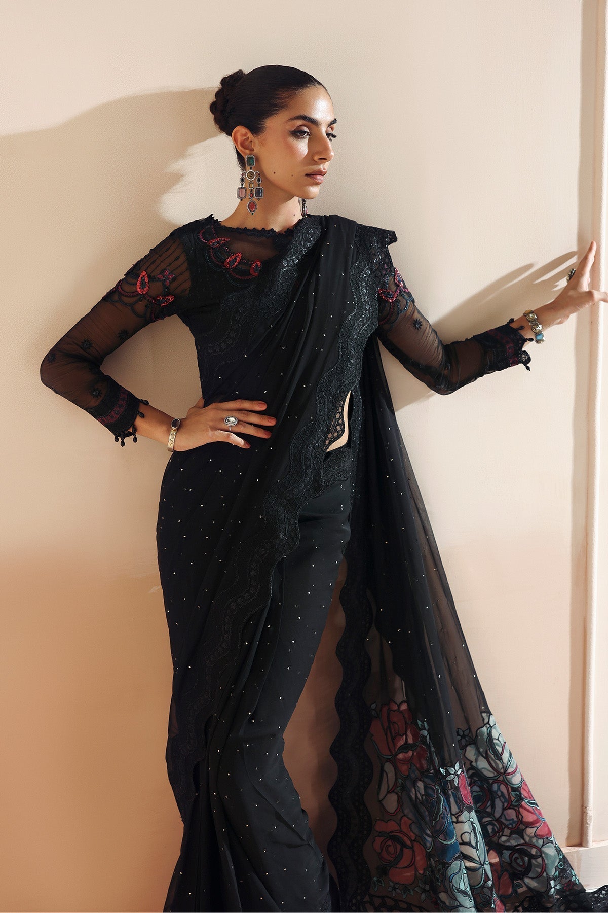 Alizeh | Aymal Luxury Bamber Chiffon | MEERAB