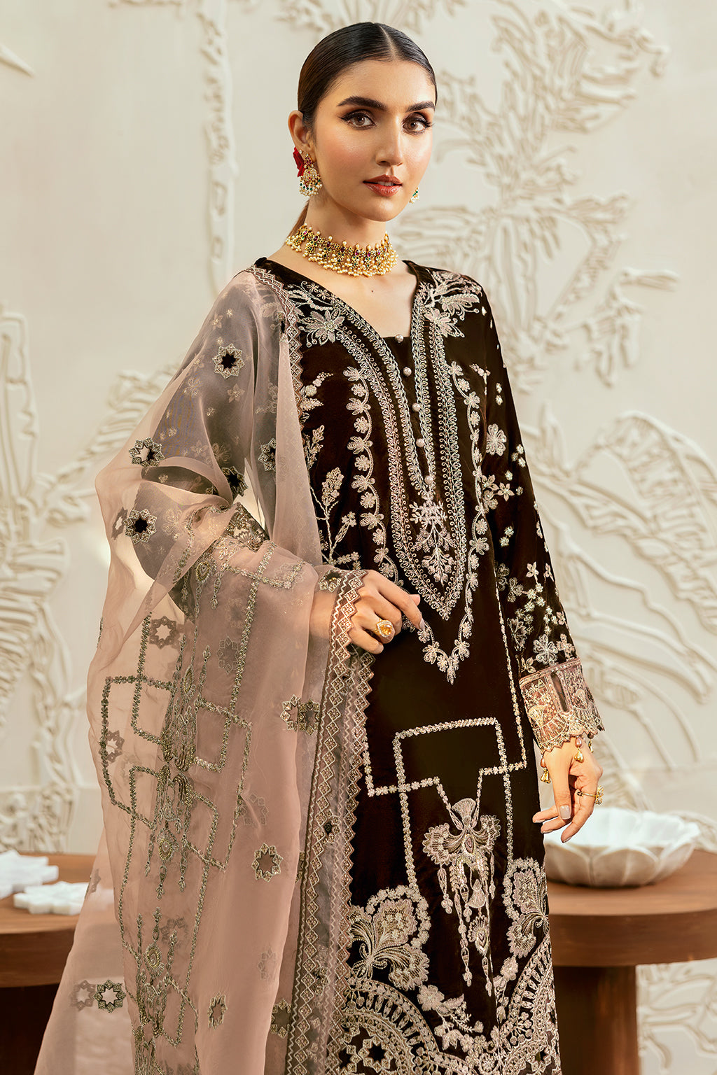 Ramsha | Velvet Collection | V-606