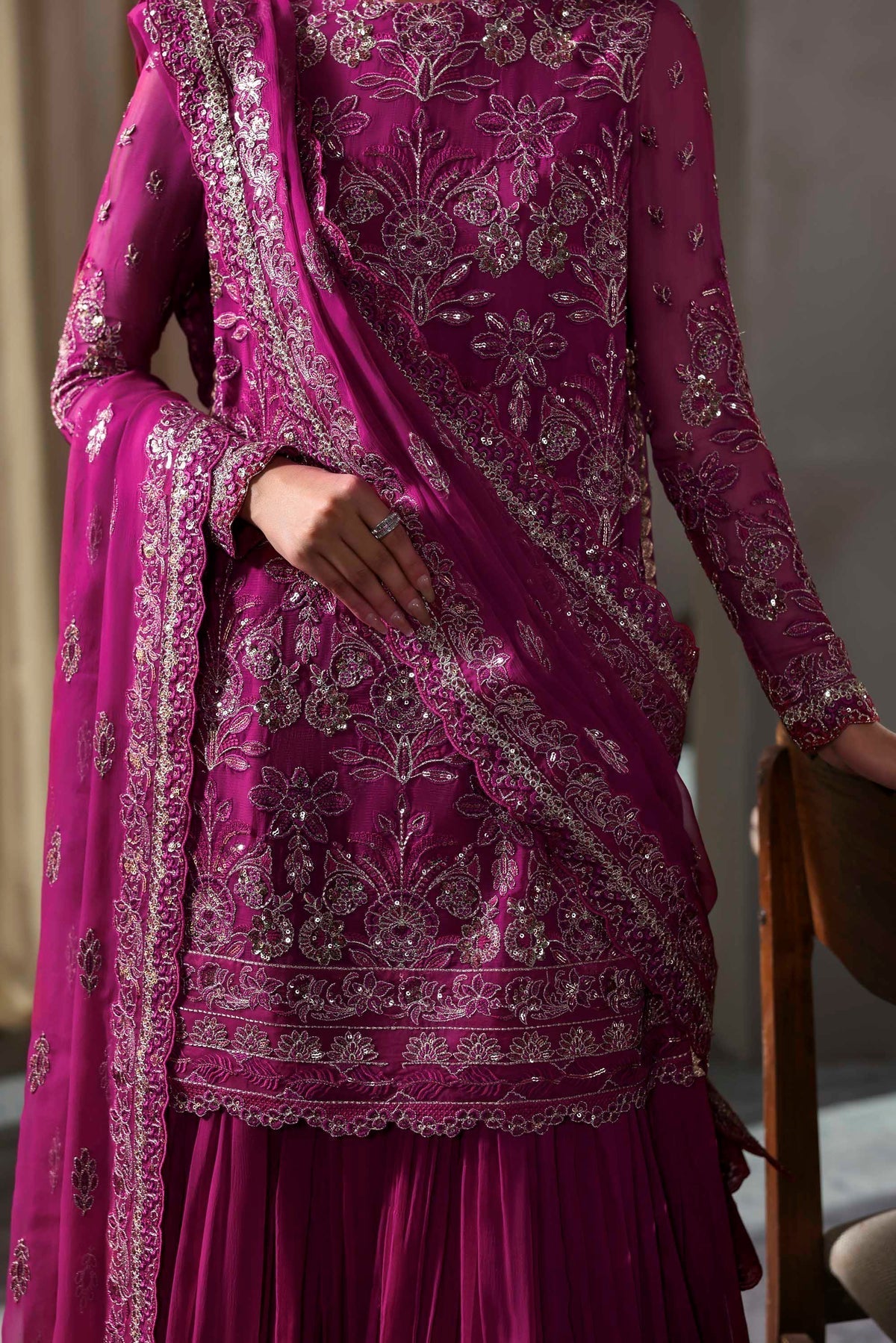 Akbar Aslam | Meeras Luxury Chiffon 25 | Mehzar