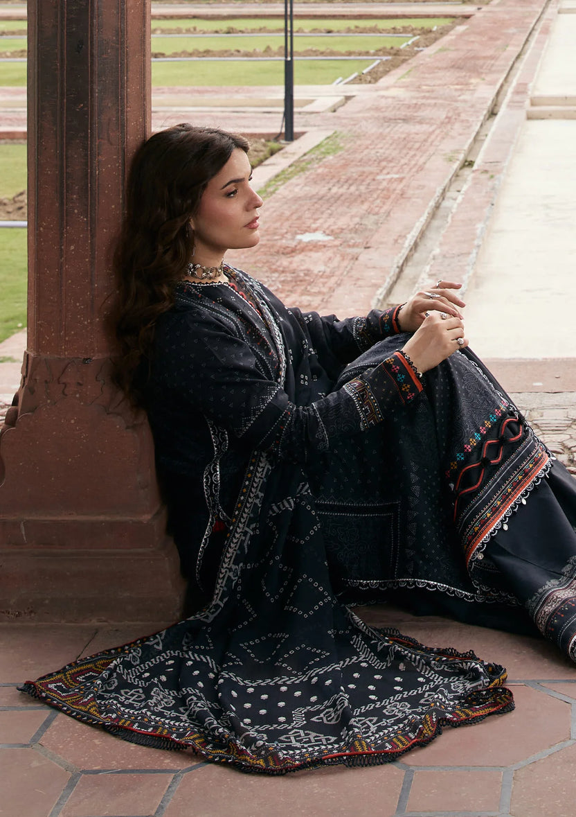 Kahf Premium | Prints Collection 26 | KPS-5A GUL-E-SIYAH