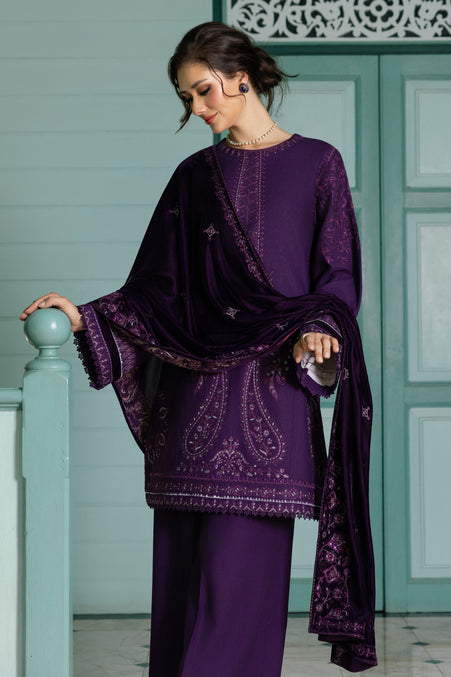 Naqshi | Nuri Khaddar Velvet Marina | Ishana