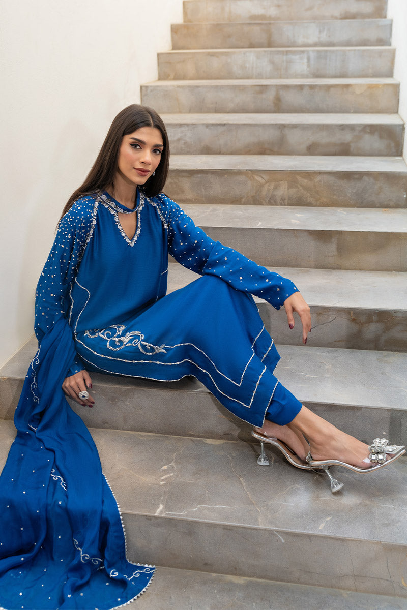 Chic Ophicial | Celenia Pret | Electric Blue
