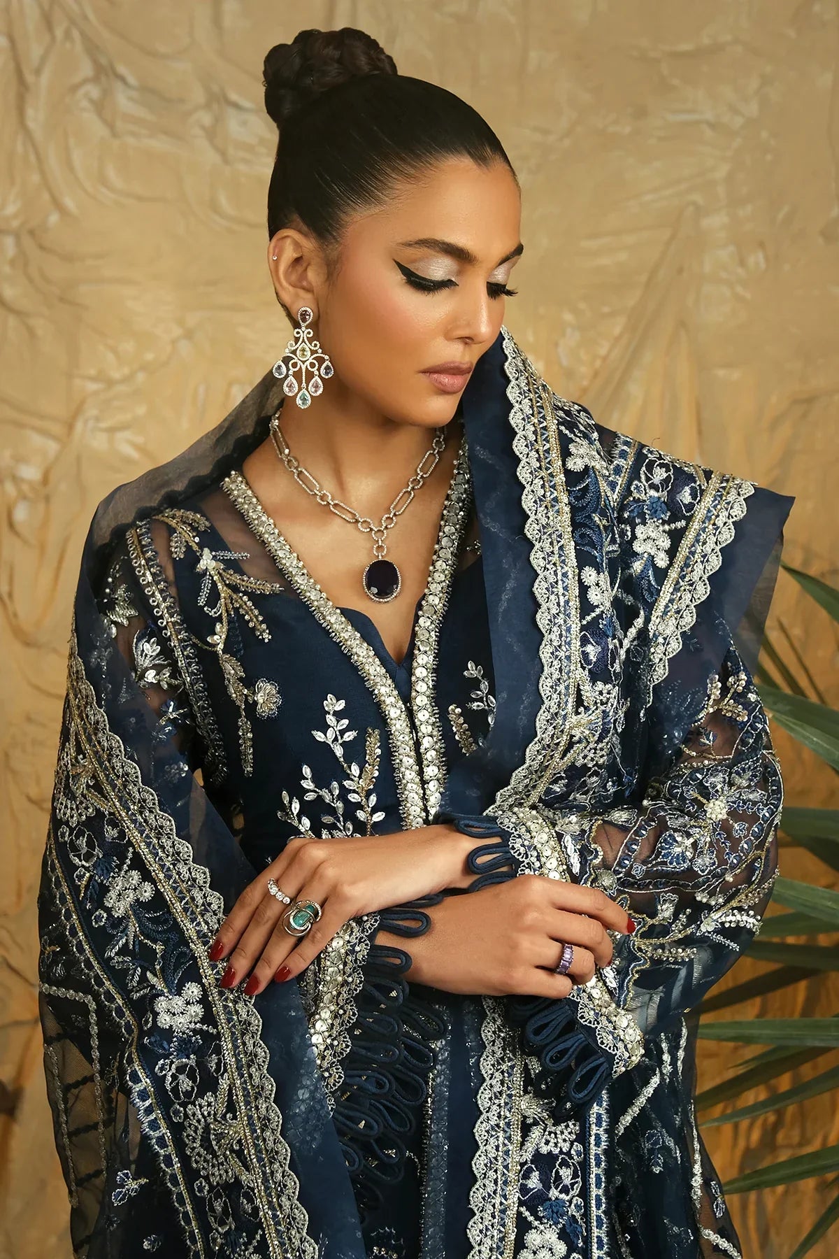 Mina Kashif | Kahani Luxury Formals 23 | Emerald