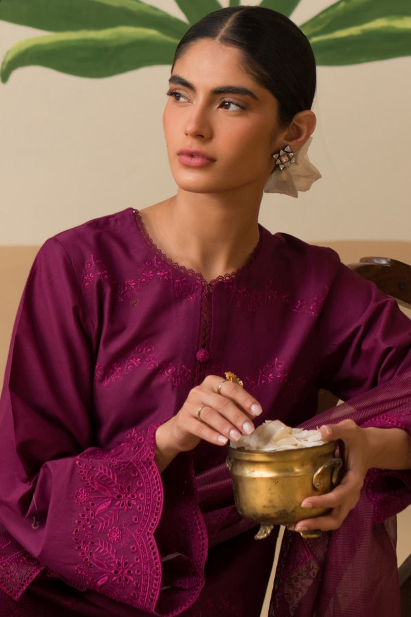 Cross Stitch | Chikankari Lawn Collection | P-07