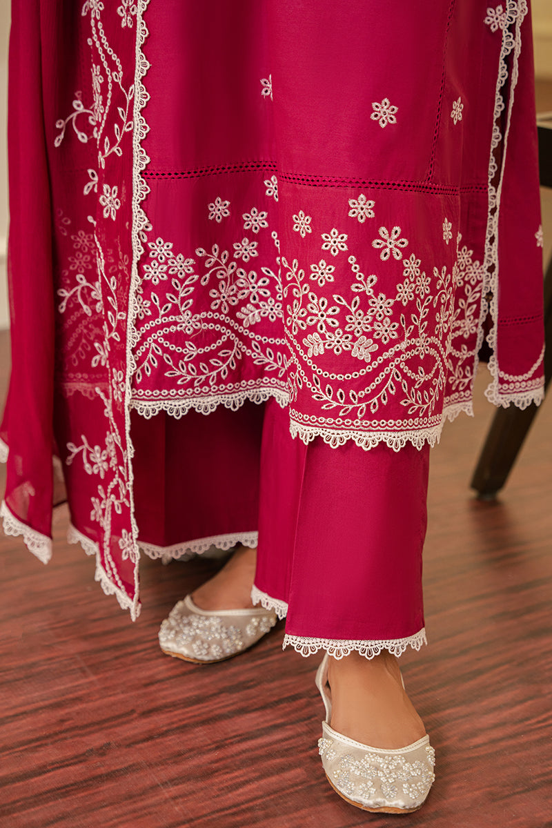 Cross Stitch | Embroidered Lawn Mahiri 24 | ROSE IMPRESSION