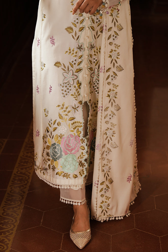 Cross Stitch | Satin De Luxe | IVORY GARDEN