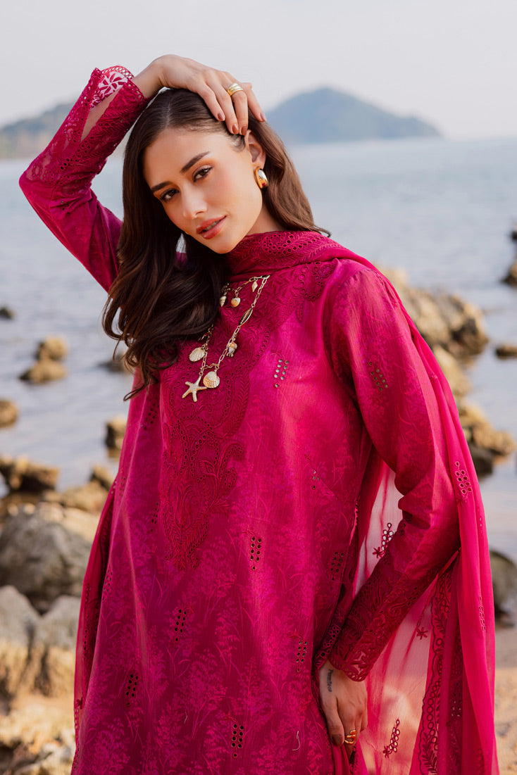 Marjjan | Sahil Lawn | MPL-89 A (Hot Pink)
