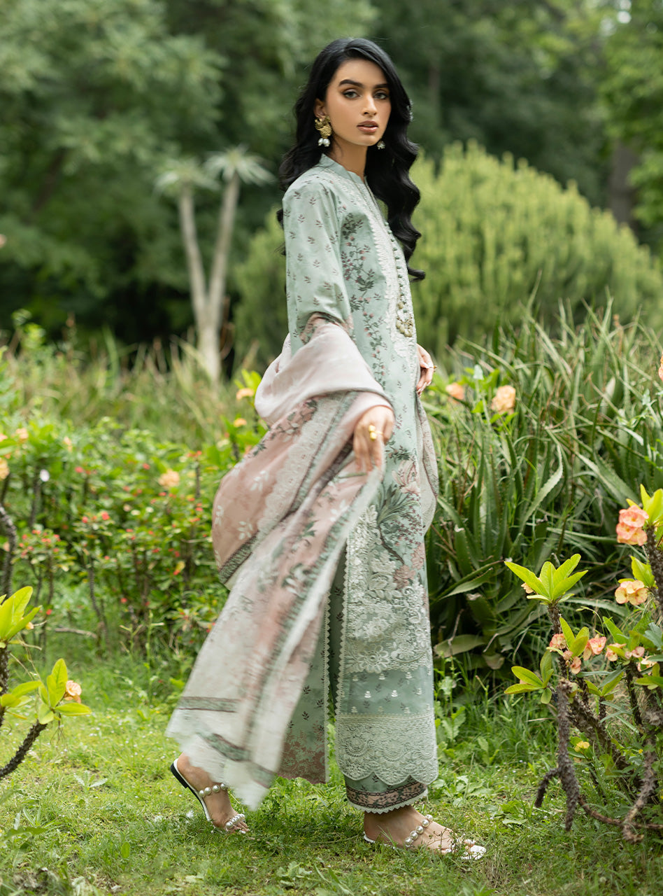 Zainab Chottani | Luxe Lawn 26 | Ivie - 13