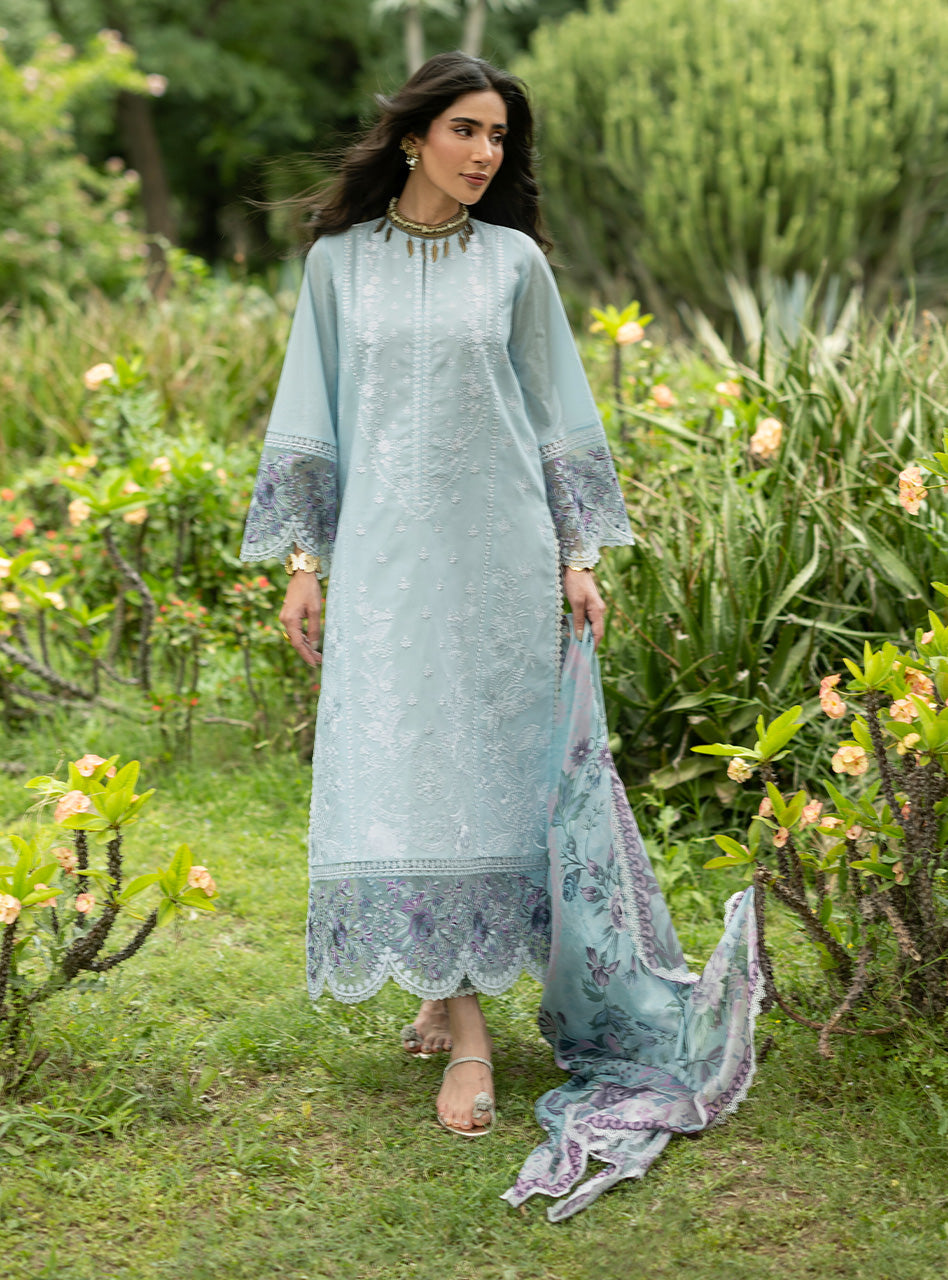 Zainab Chottani | Luxe Lawn 26 | Cove - 06