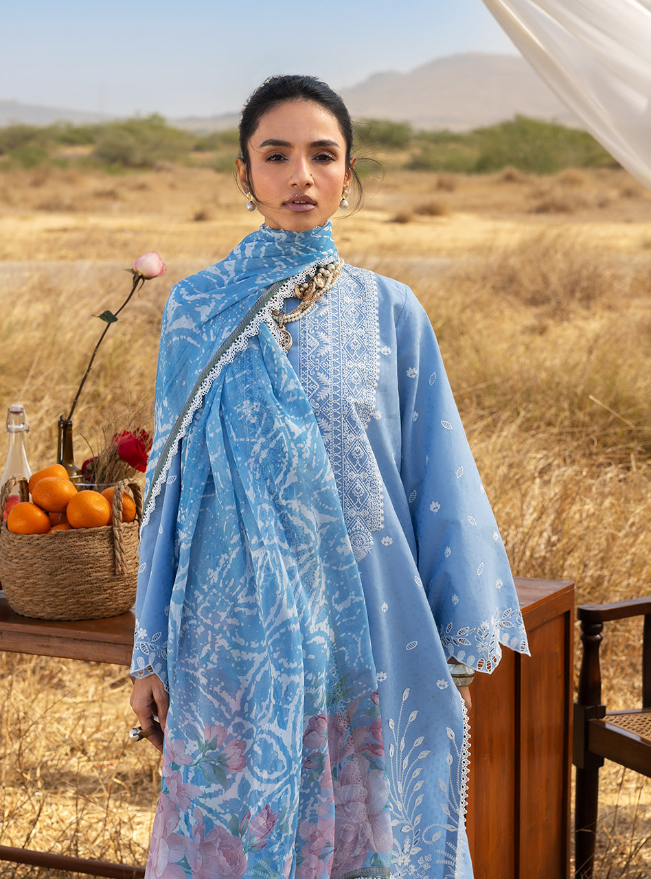Zainab Chottani | Spring Summer Lawn 26 | Azule 05