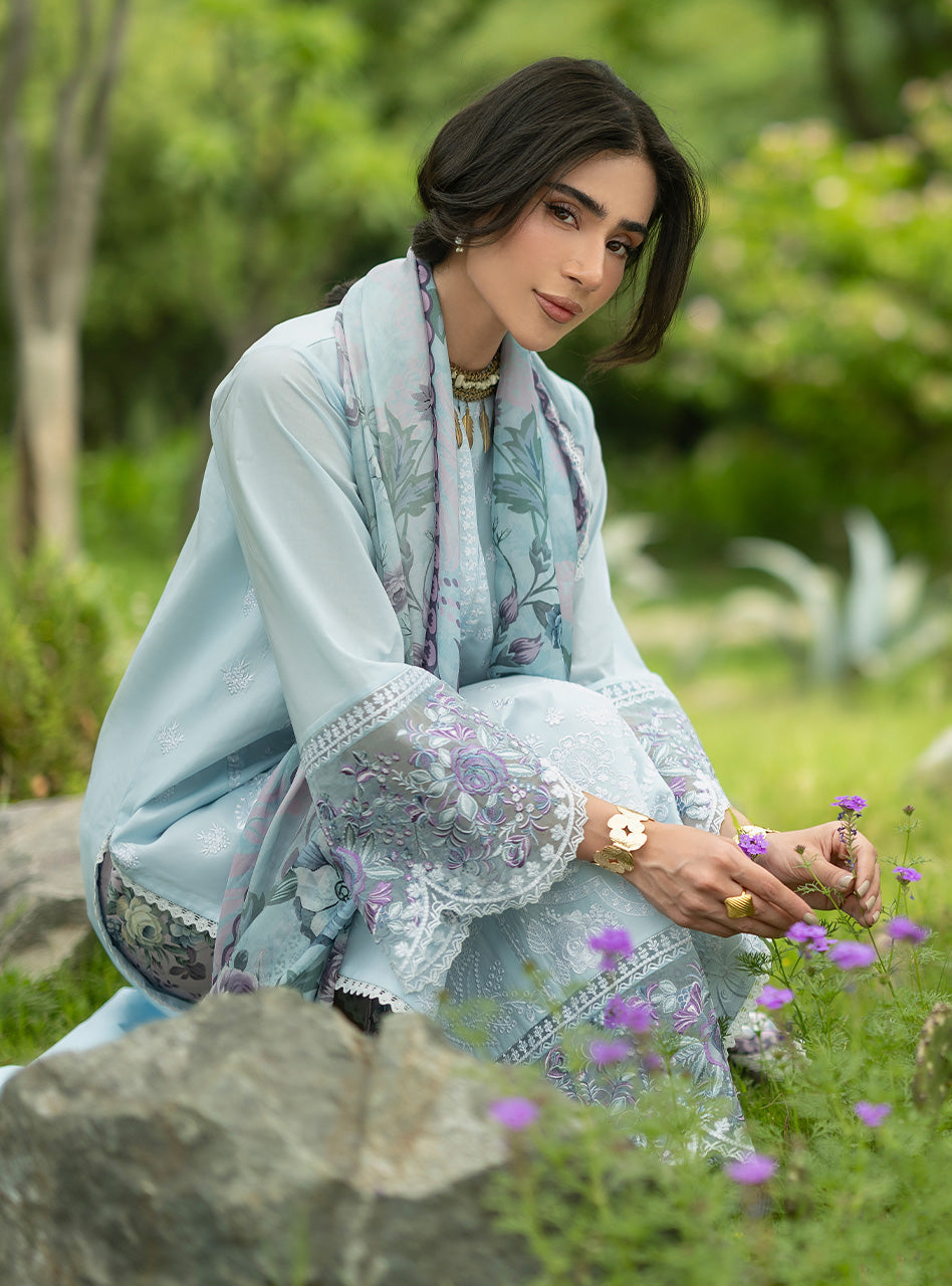Zainab Chottani | Luxe Lawn 26 | Cove - 06