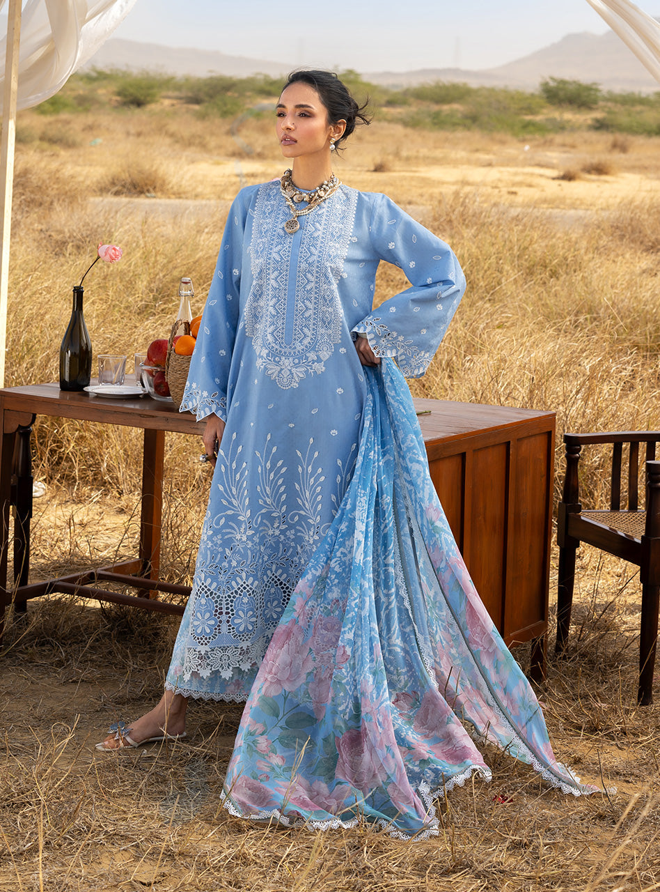 Zainab Chottani | Spring Summer Lawn 26 | Azule 05