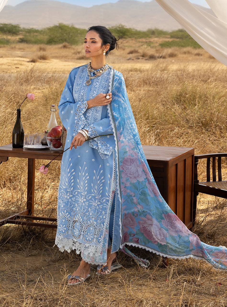 Zainab Chottani | Spring Summer Lawn 26 | Azule 05