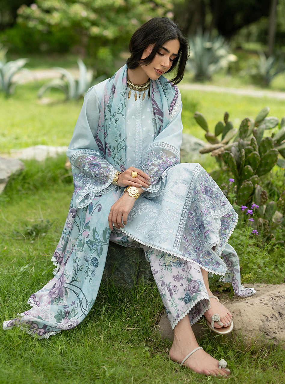 Zainab Chottani | Luxe Lawn 26 | Cove - 06