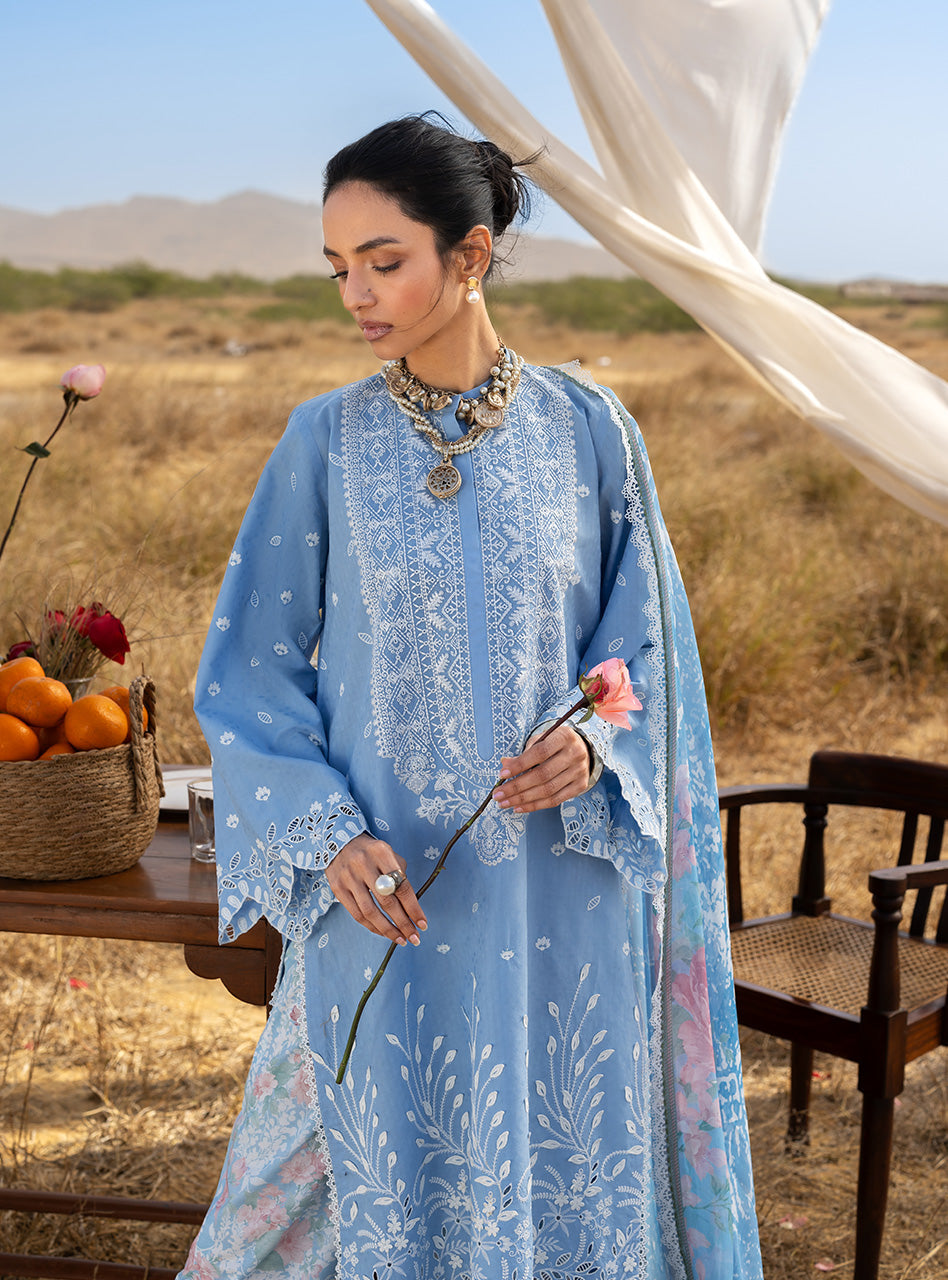 Zainab Chottani | Spring Summer Lawn 26 | Azule 05