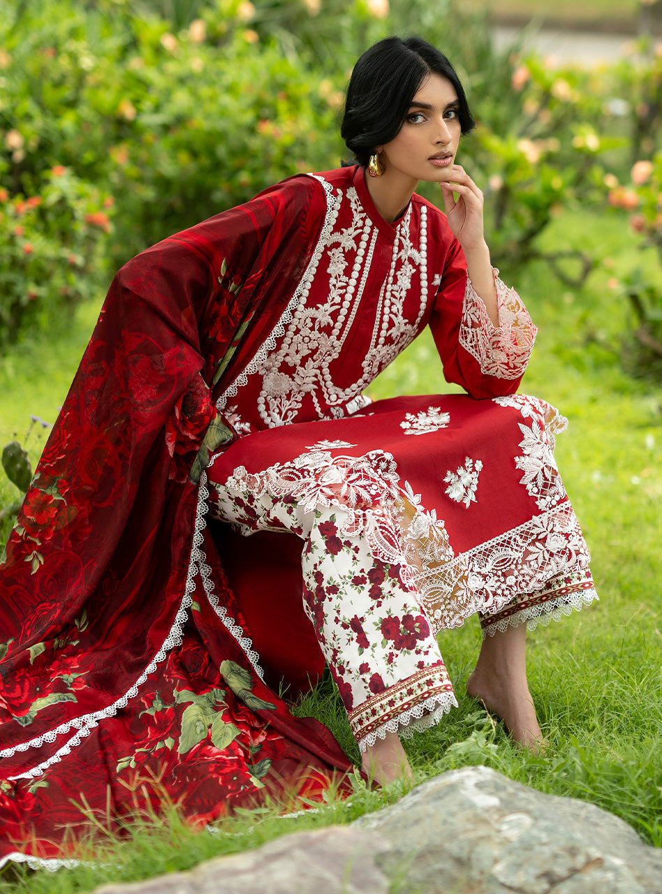 Zainab Chottani | Luxe Lawn 26 | Rohe - 05