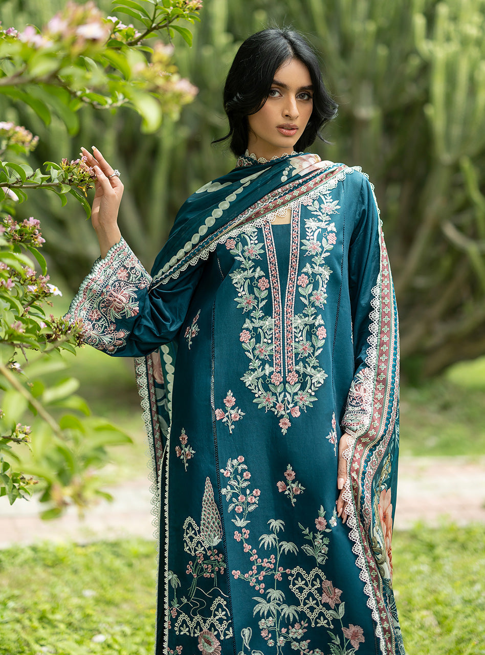 Zainab Chottani | Luxe Lawn 26 | Faye - 01