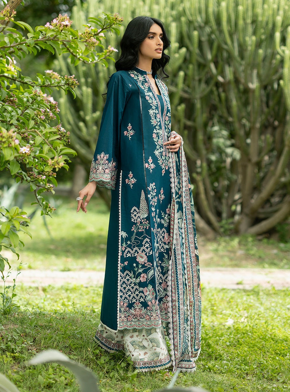 Zainab Chottani | Luxe Lawn 26 | Faye - 01