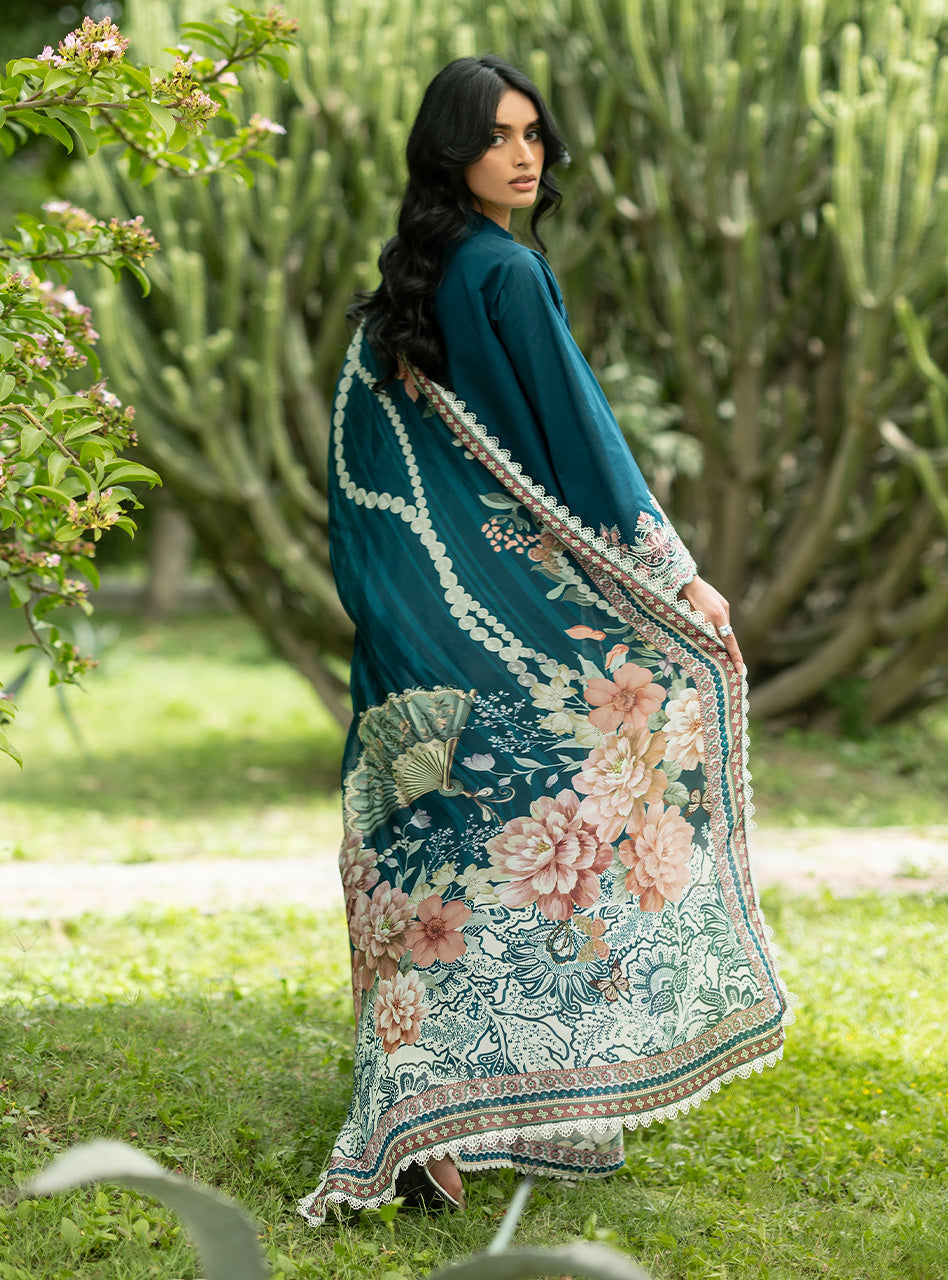 Zainab Chottani | Luxe Lawn 26 | Faye - 01