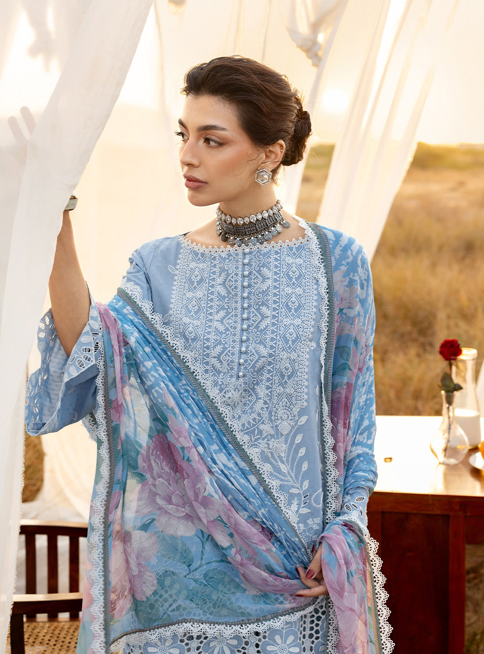 Zainab Chottani | Spring Summer Lawn 26 | Azule 05