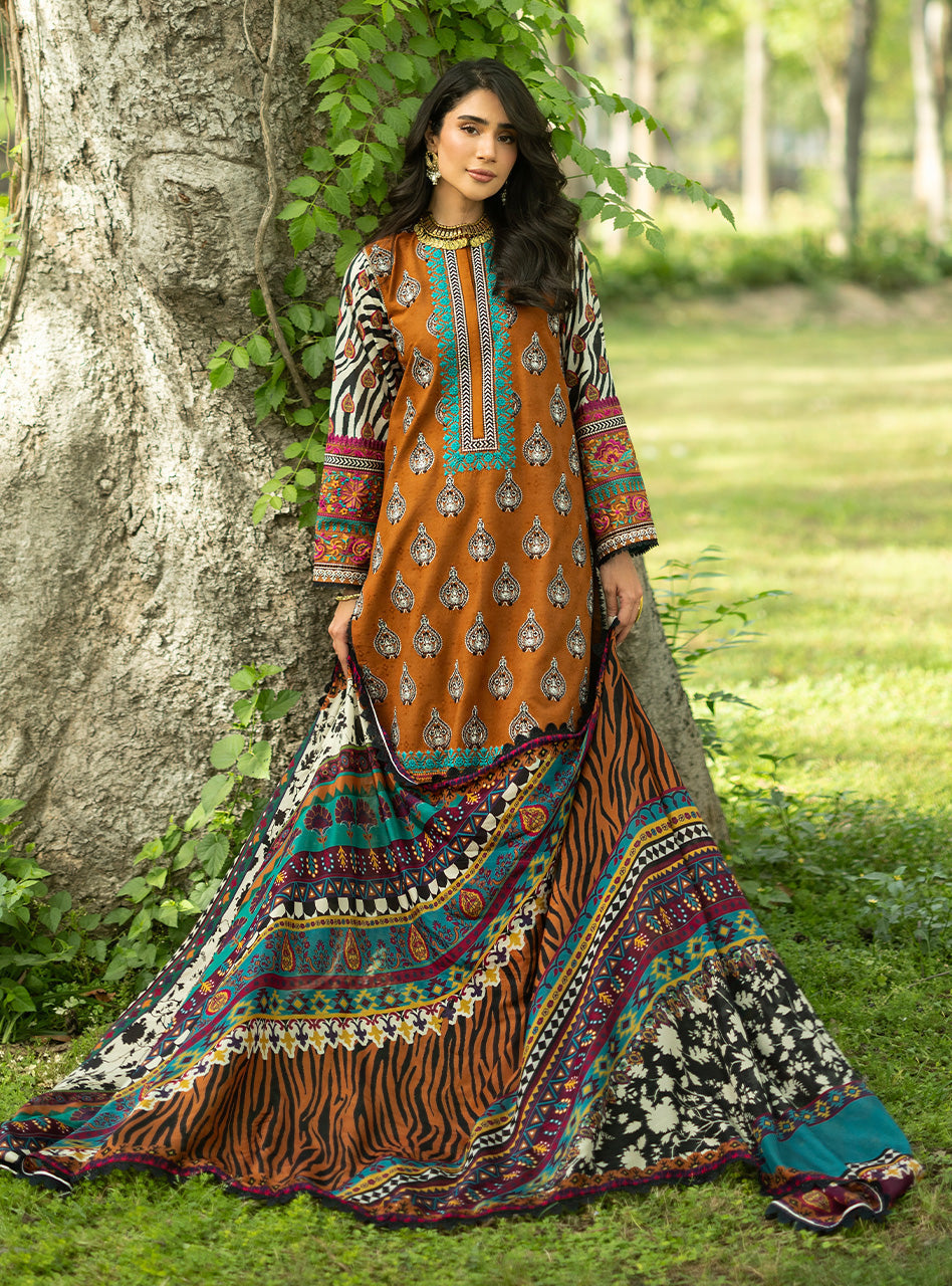Zainab Chottani | Luxe Lawn 26 | Erin - 11