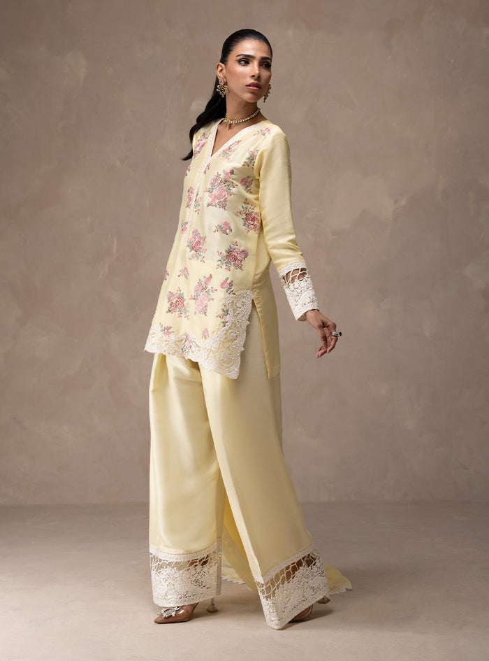 Zainab Chottani | Eid Edit 26 | Butter Yellow Bloom