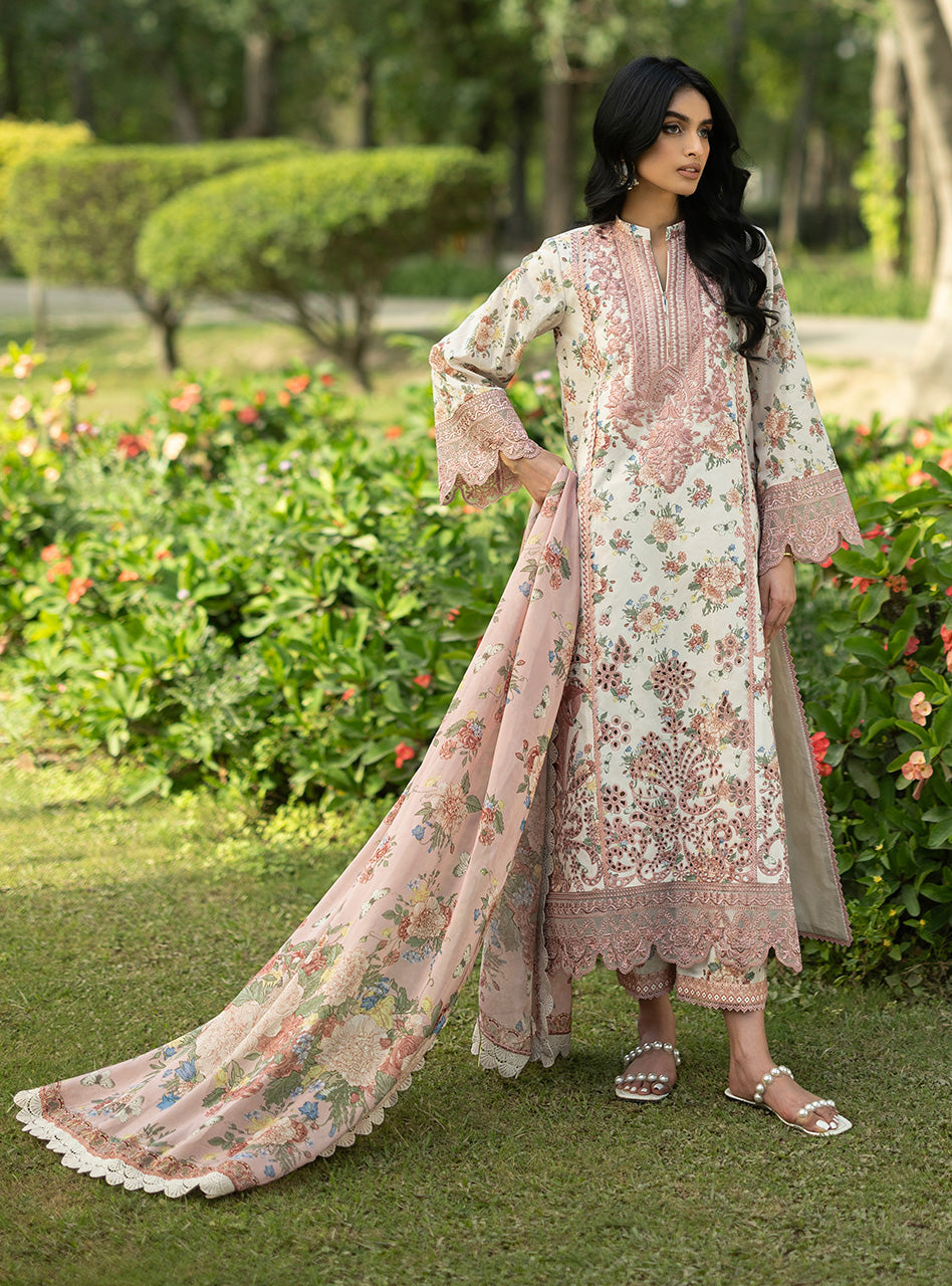 Zainab Chottani | Luxe Lawn 26 |Ilsa - 14