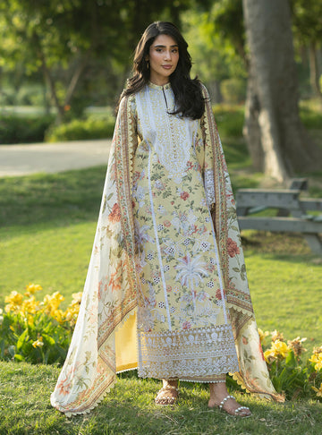 Zainab Chottani | Luxe Lawn 26 | Dune - 12