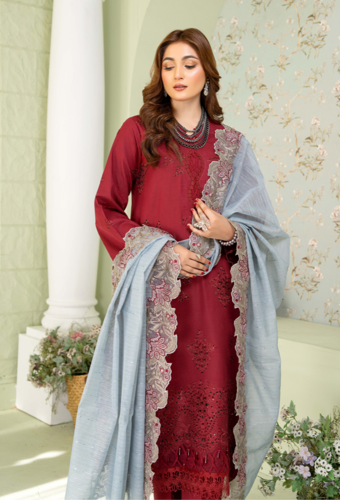 Humdum | Baad e Baharan Lawn | Baad e Baharan - D08
