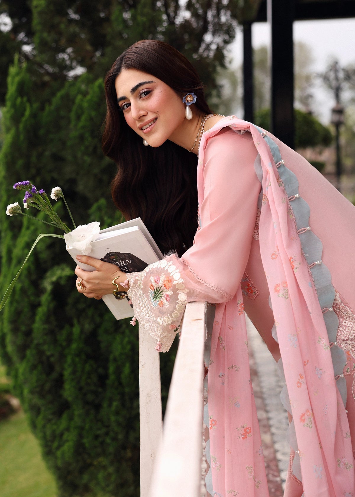 Sardinia | Embroidered Lawn Edit 26 | Rose Ridge