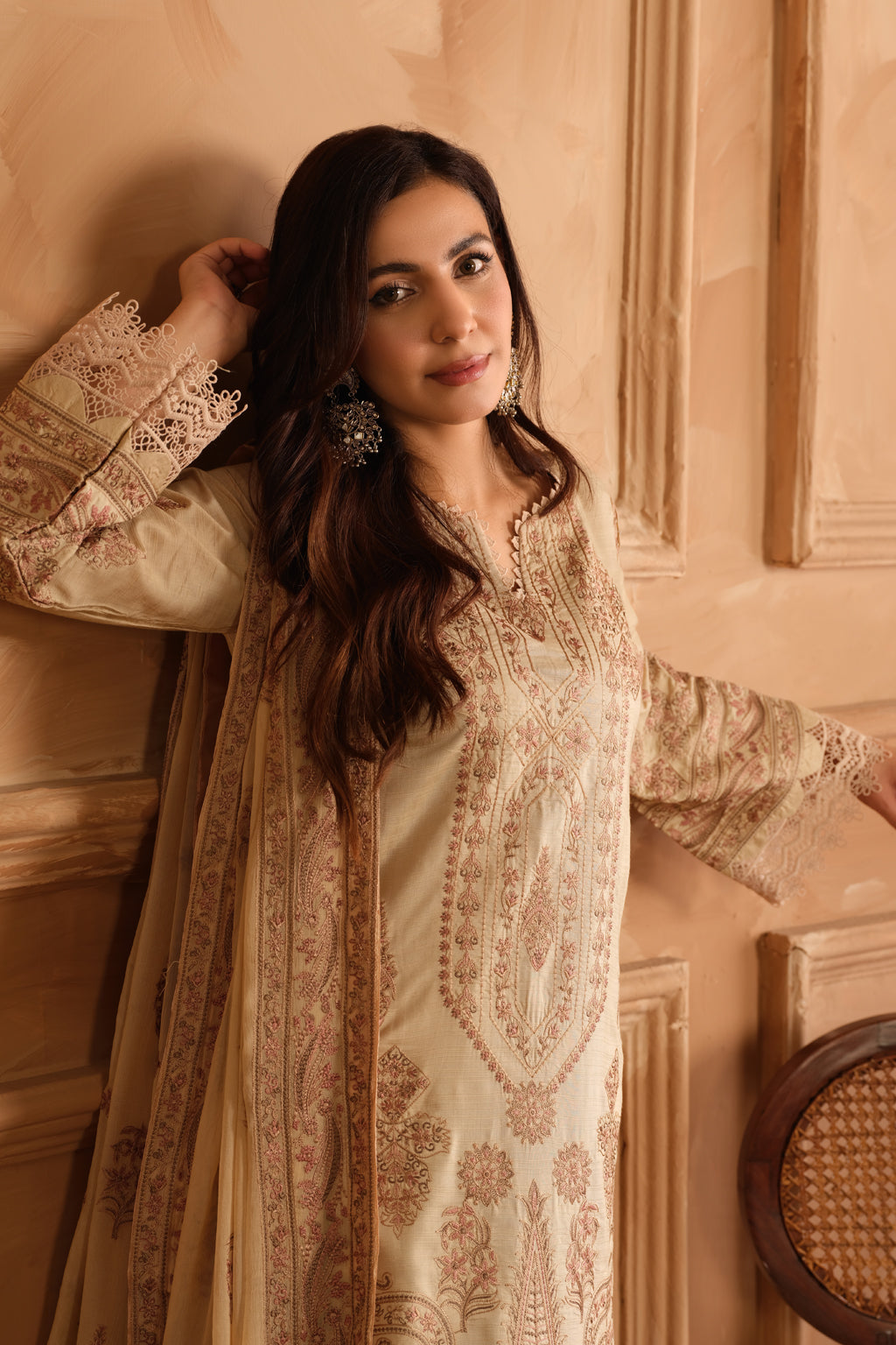 Johra | Shah Jahan Embroidered Viscose | JH-269-SJ