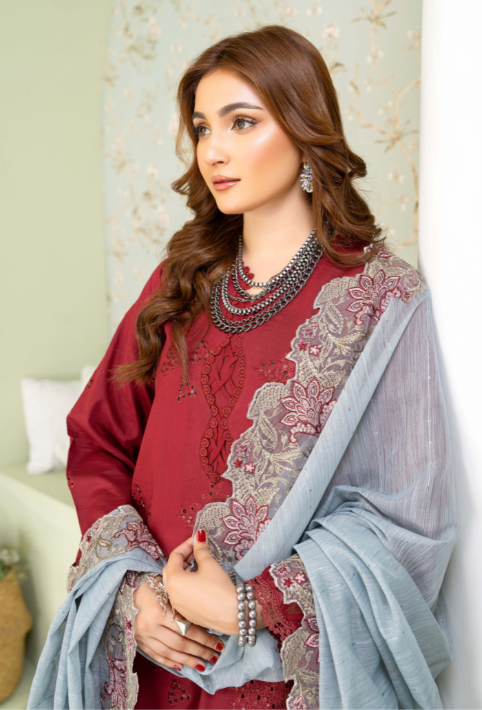 Humdum | Baad e Baharan Lawn | Baad e Baharan - D08